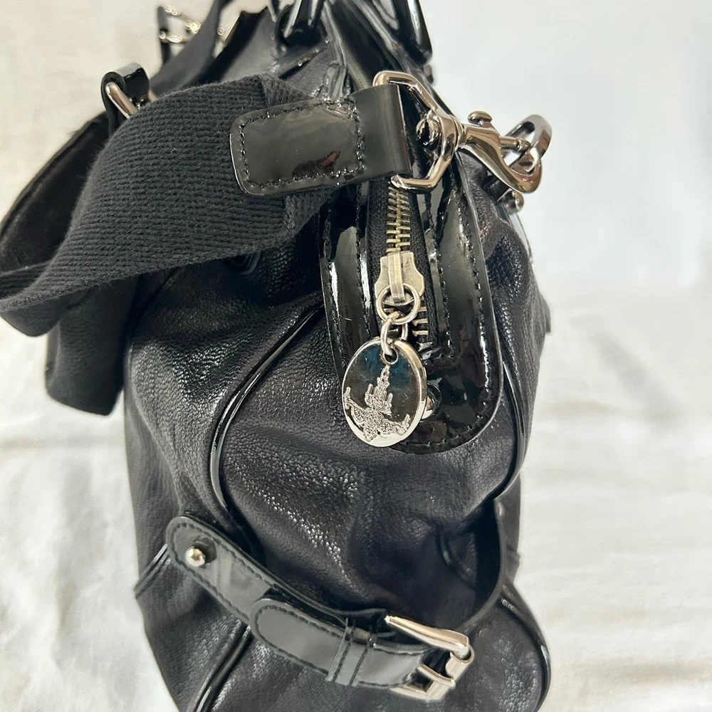 Tracy Reese Black Satchel Bag - Picture 8 of 15